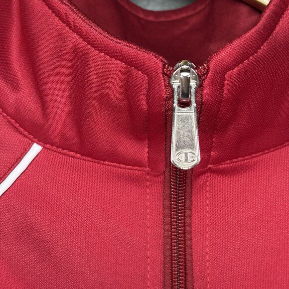 Champion Track Jacket Big & Tall Athletic Red Mens L Tall Athletic NWT Retro Y2K - Picture 4 of 14